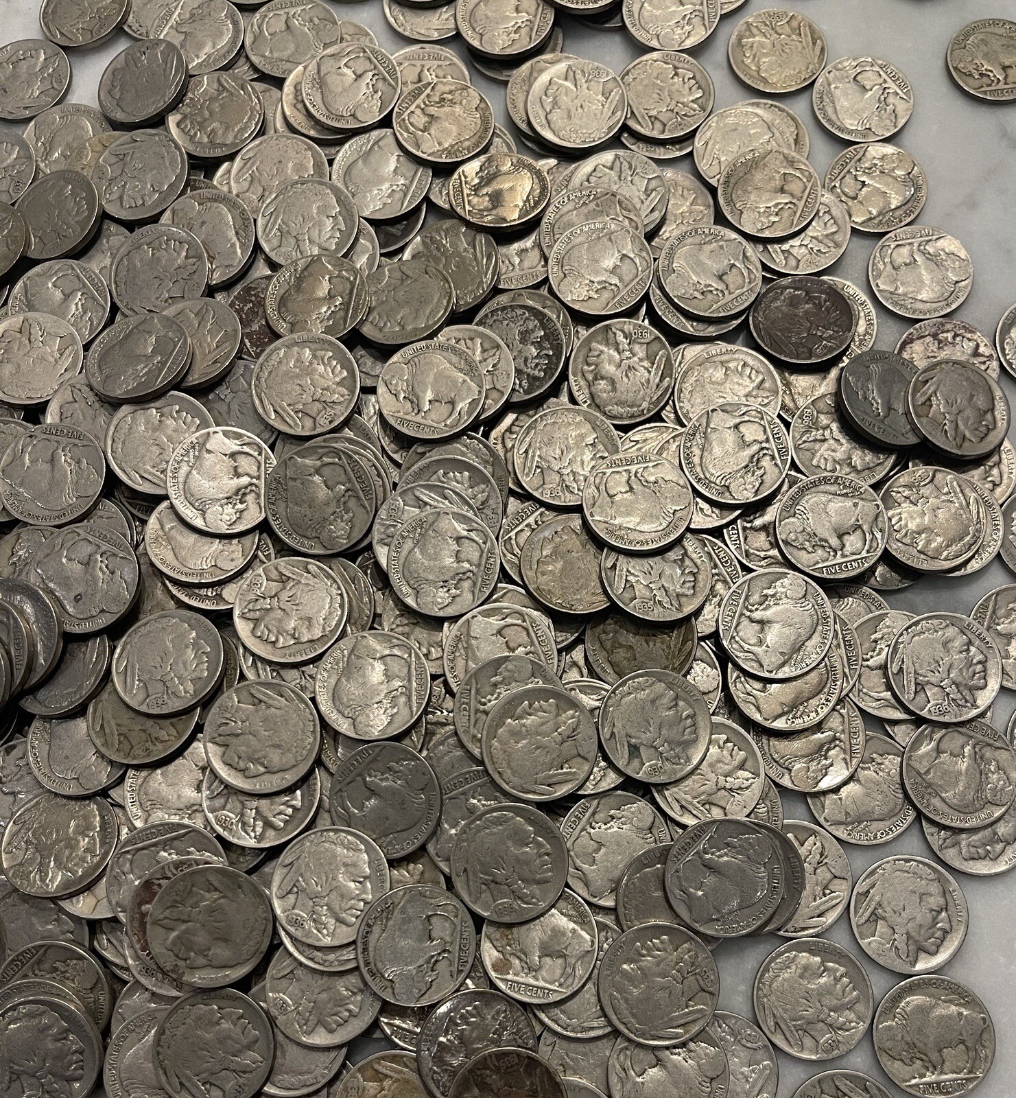 [Lot of 40] Buffalo Nickels Full Readable Dates - Choose How Many Lots of 40!
