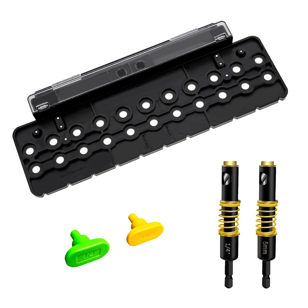 Handheld Drill Guide Hardware Vertical Drilling Woodworking Drilling Locator SE❥