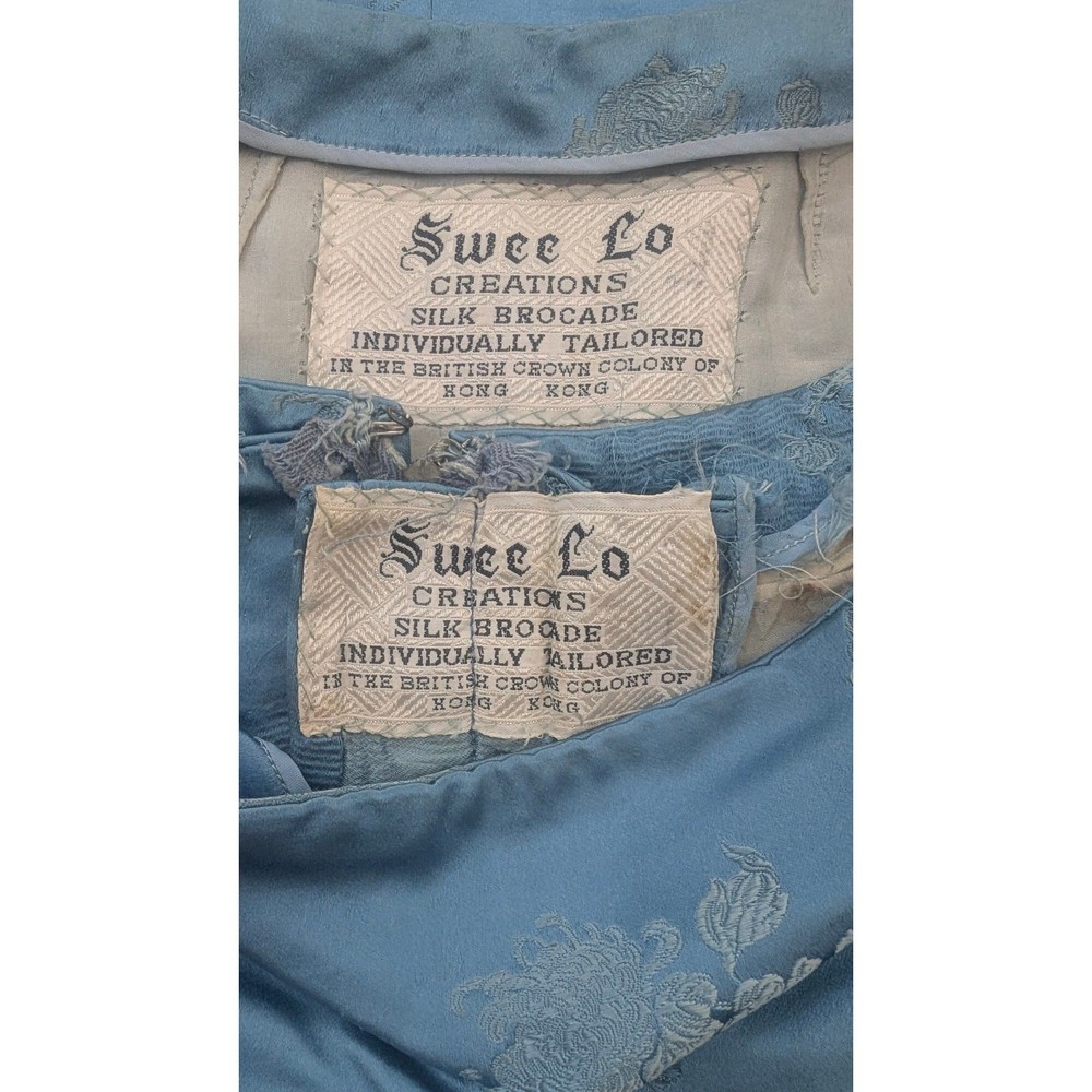 1950s Swee Lo silk set