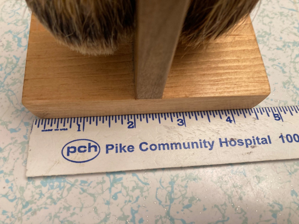 Shaving Brush Stand for Two Brushes