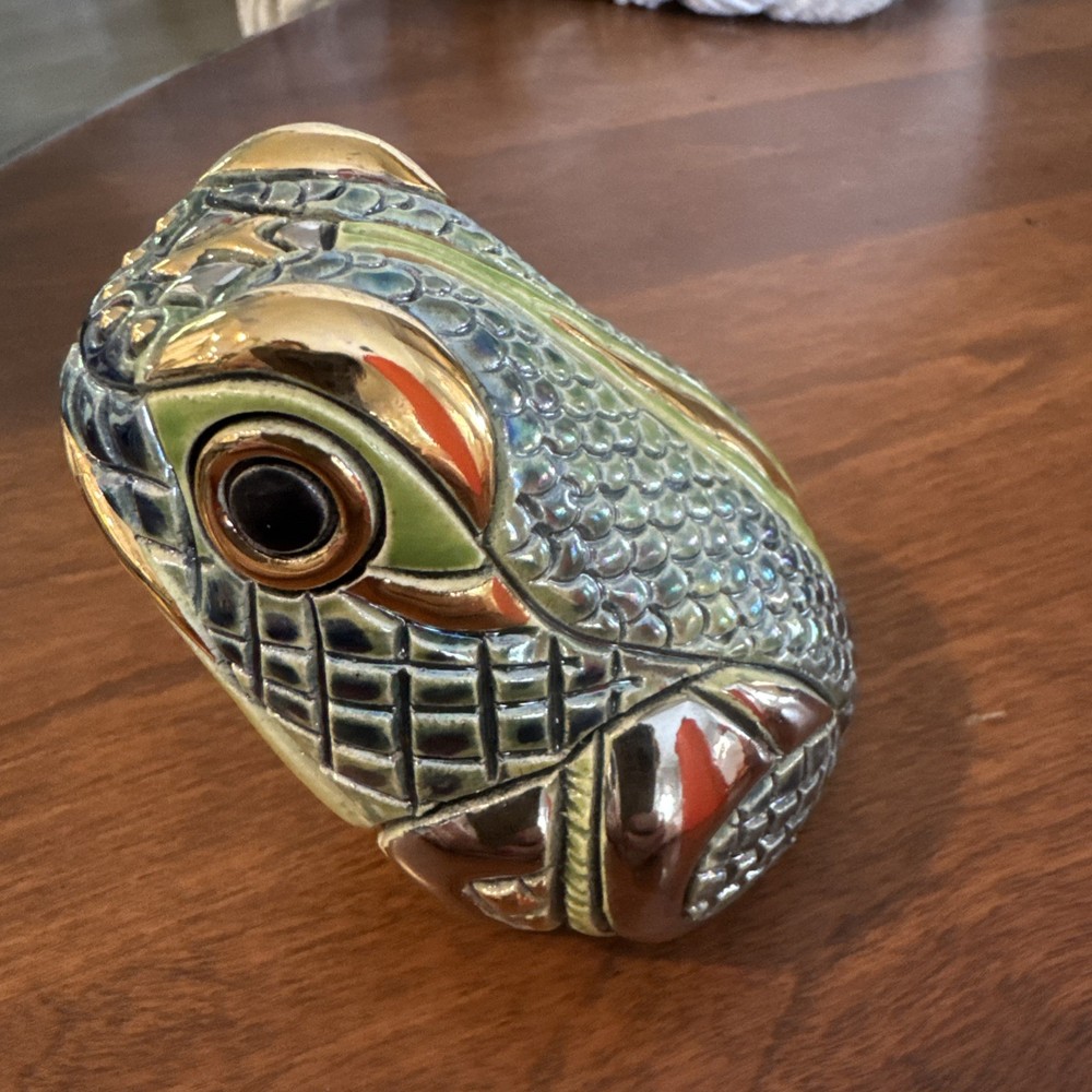 Rinconada Silver 2000 Anniversary Toad 731 Figurine piece RARE