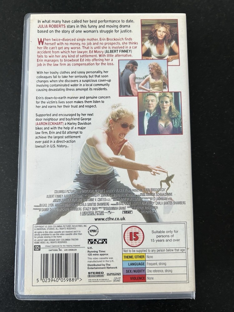 Erin Brockovich VHS