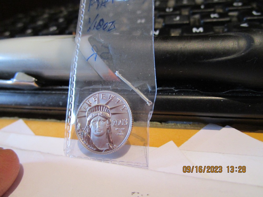 2003 Platinum Eagle 1/10 Qz. MS +++++