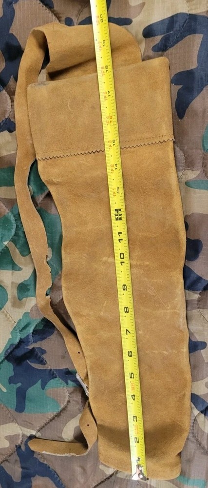 Brown Leather Archery Back Quiever