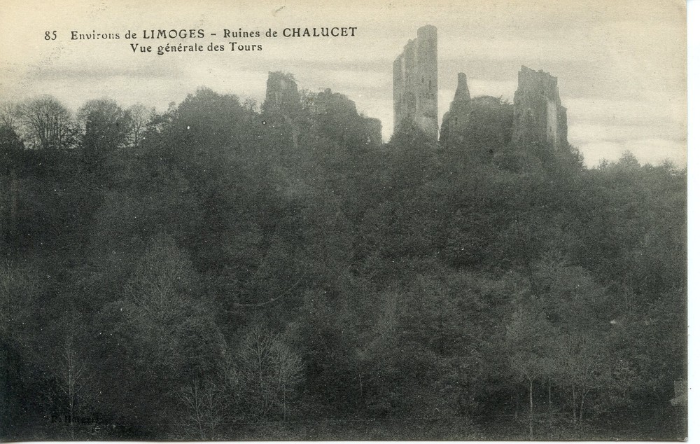 FRANCE - ENVIRONS  DE  LIMOGES  -  PC123