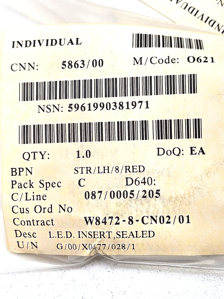 5980-99-038-1971 Light Emitting Diode 5980990381971