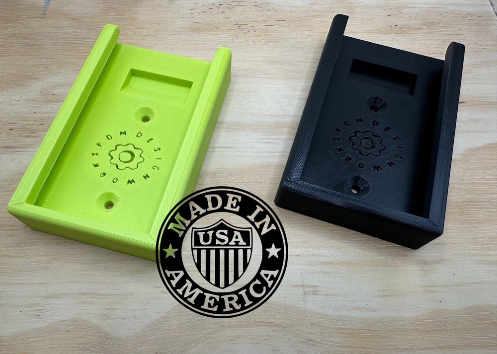 3 Pack Ryobi 40v Battery Locking Wall Mount Garage Workshop Green