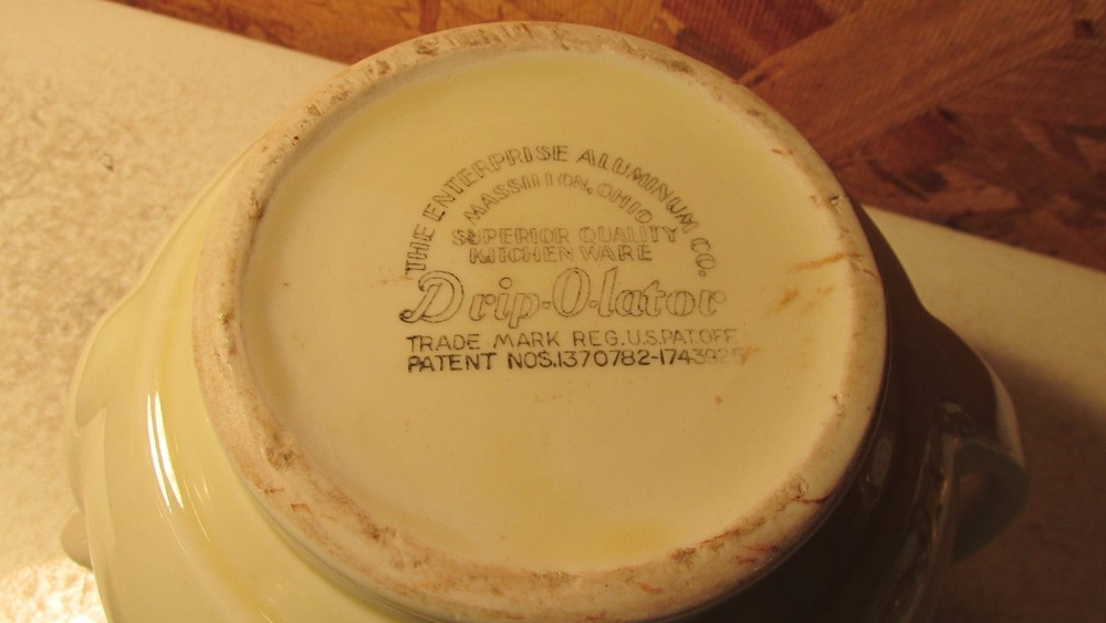 Old Porcelain Enterprise Drip-O-Lator Cactus