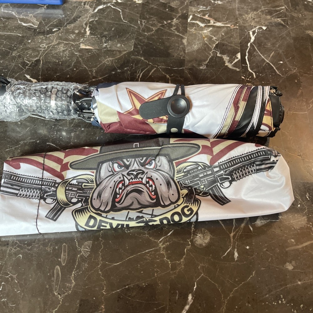 United Stated Marines Devil Dog￼ Umbrella