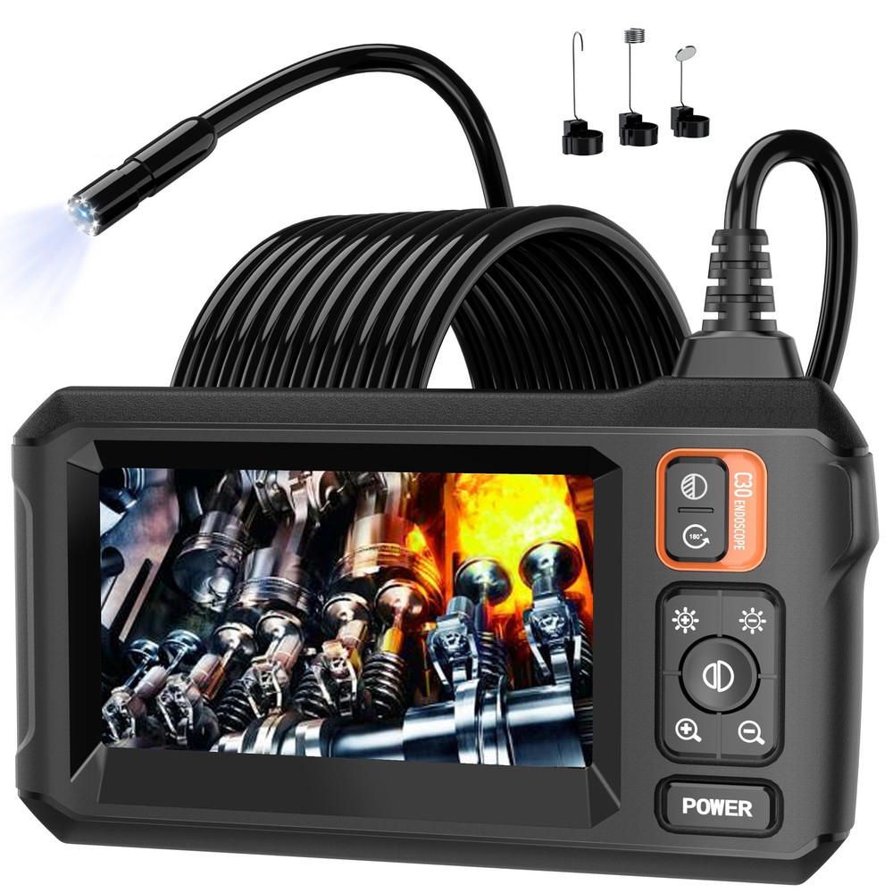 50ft Borescope Camera Multifunctional Ergonomically Designed
