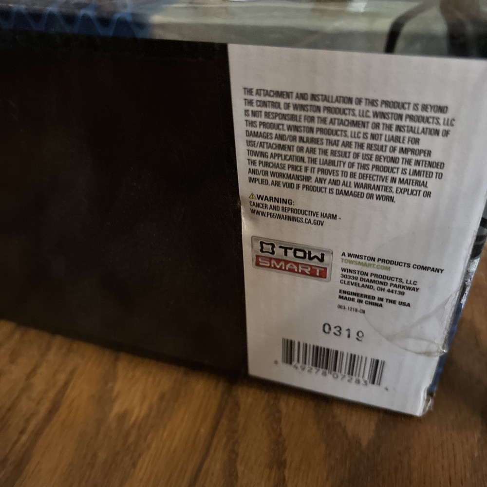 TOW SMART UNIVERSAL EXTRA LARGE TOWING MIRROR-Open Box