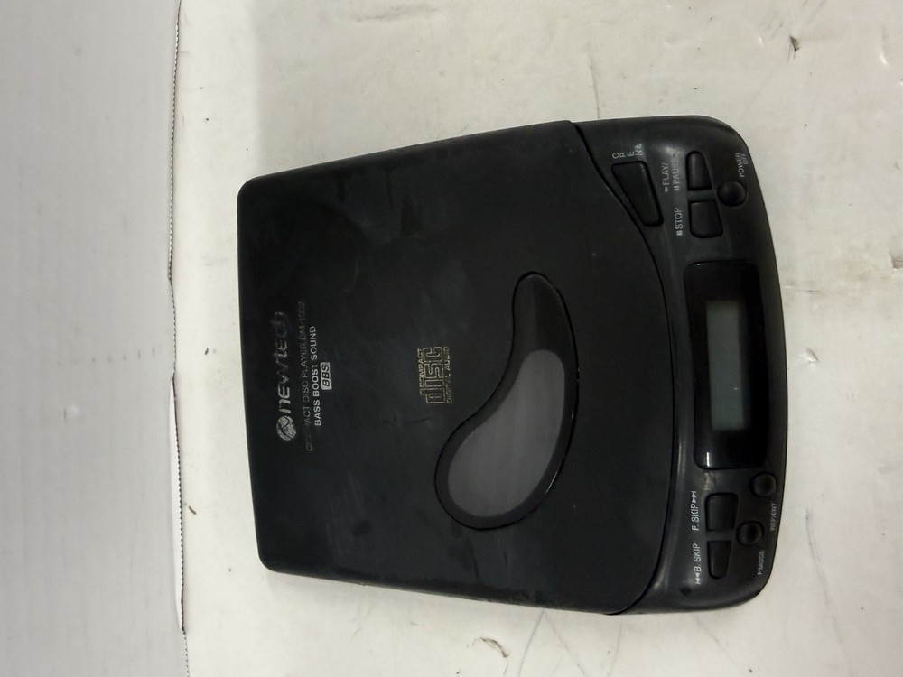 Newtech Dm-1002 Portable CD Player Untested