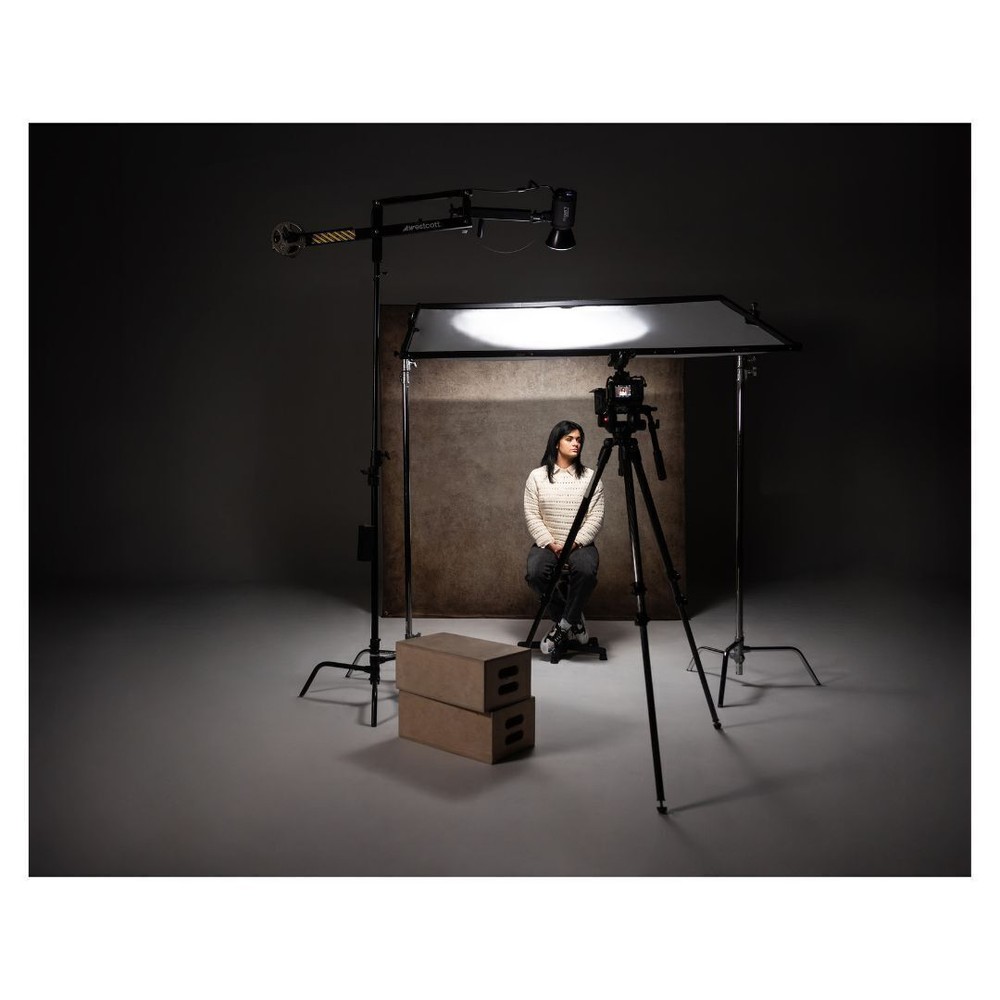 Westcott Easy Boom Arm for Consistent Light Positioning with Light Stand Bundle