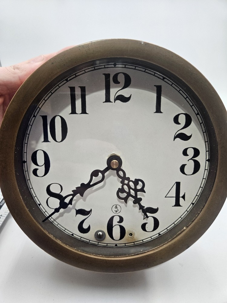 Brass Ship Clock
