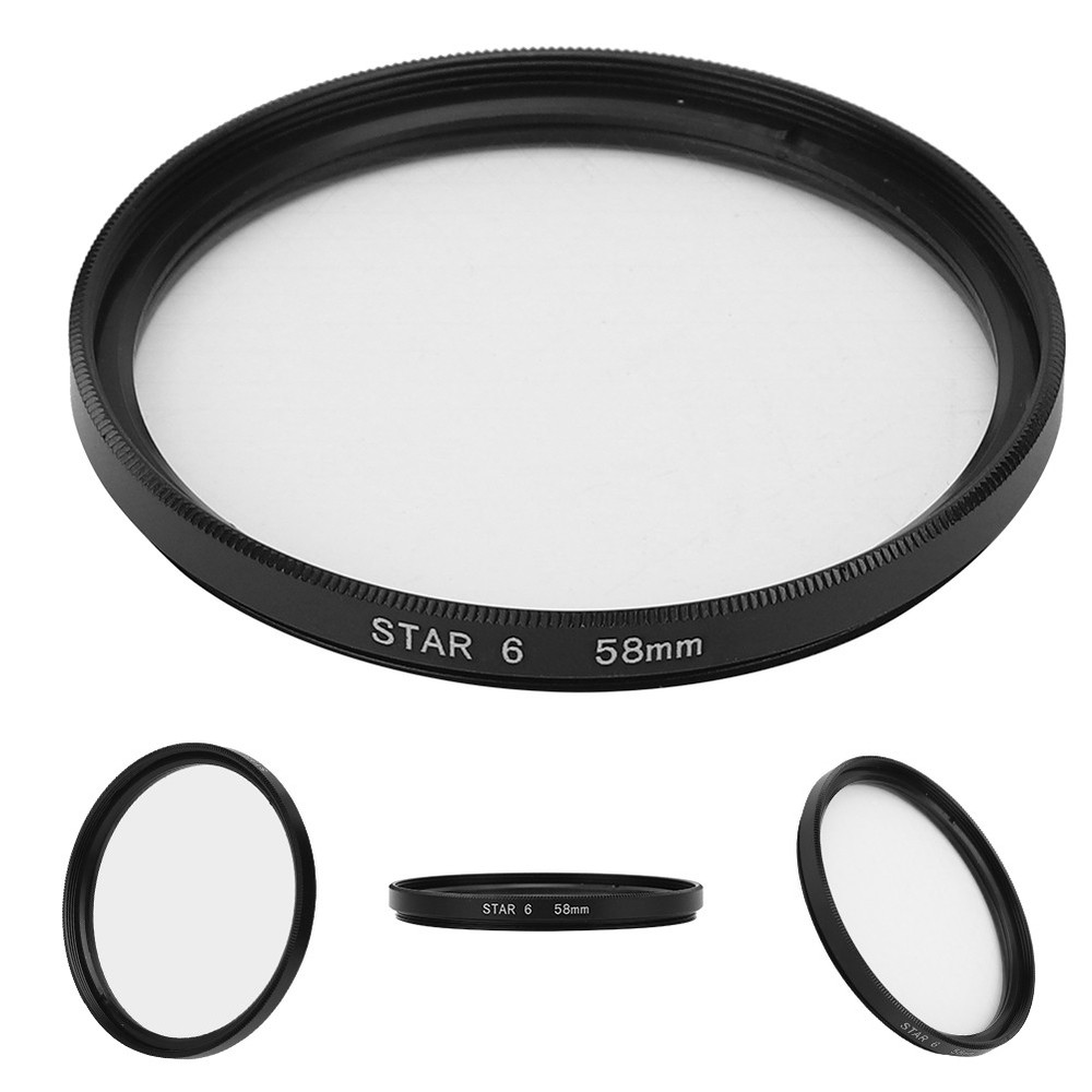 Junestar 58mm Star Lens Filter For /////