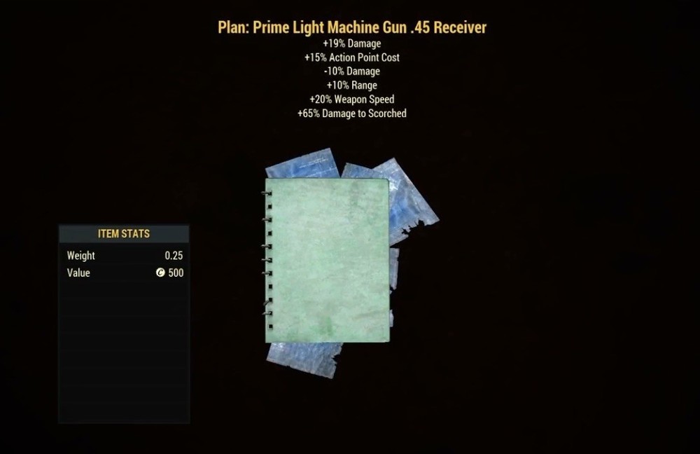 (Xbox) Both NEW Prime Light Machine Gun Receiver Plans