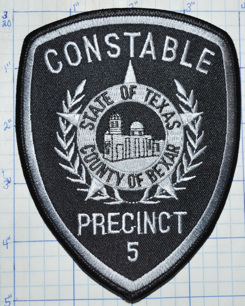 TEXAS, BEXAR COUNTY CONSTABLE DEPT PRECINCT 5 SUBDUED SHERIFF POLICE PATCH