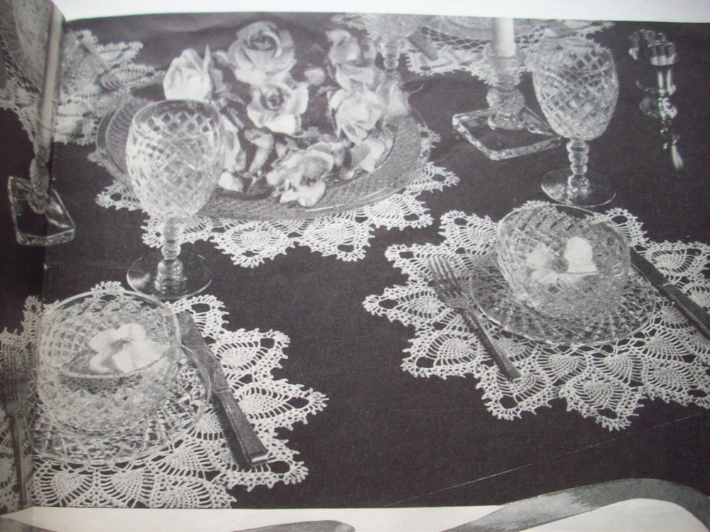 Vintage Doily Doilies Crochet & tatting pattern