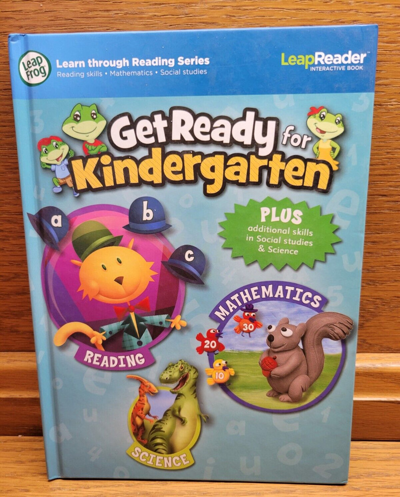 Leap Frog LeapReader Get Ready for Kindergarten Reading & Mathematics