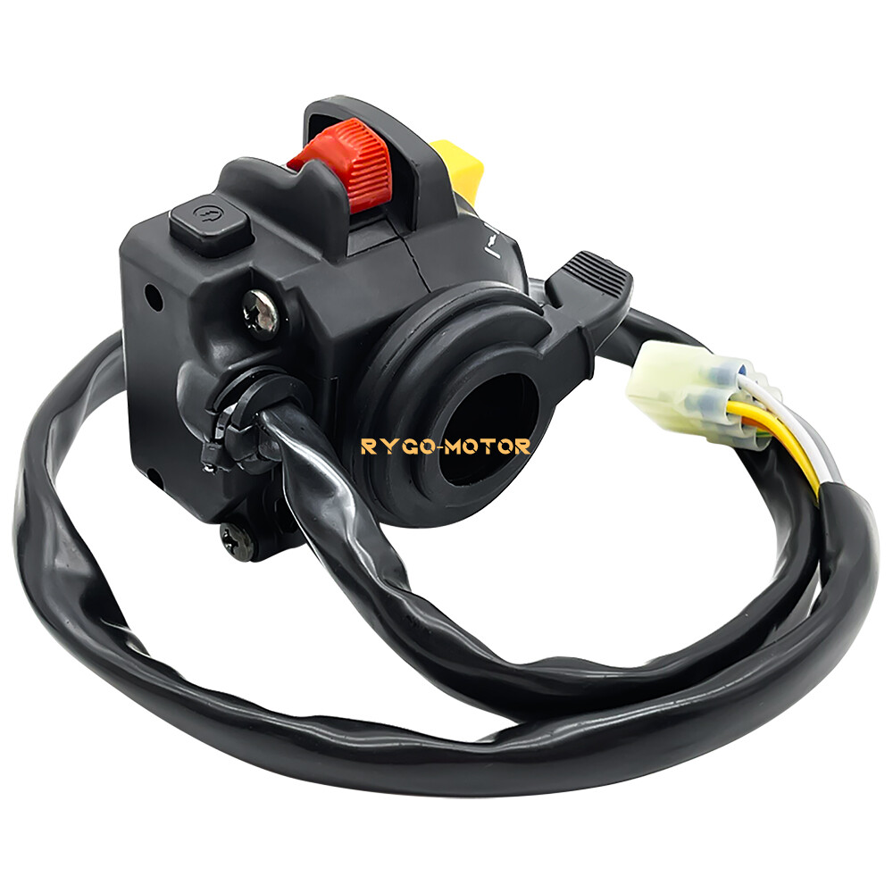 Left Handlebar Switch Start Stop Headlight for Suzuki Quadmaster Quadrunner 500