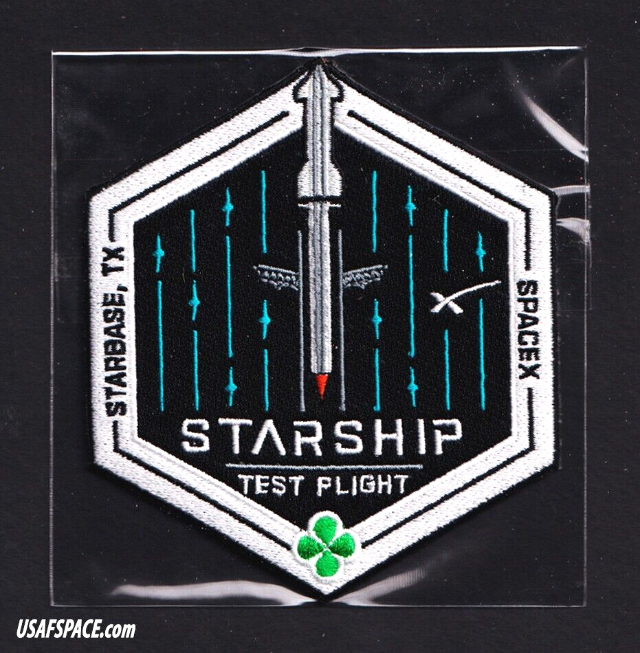 Authentic SPACEX -STARSHIP TEST FLIGHT-SUPER HEAVY- STARBASE, TX- Employee PATCH