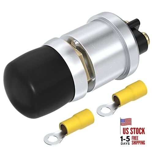 Push Button Starter Switch 12V / 24V Waterproof Push Start Button 50A 1Pc