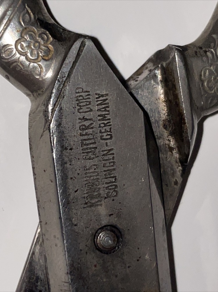 Vintage krusius solingen cuttery corp sissorss