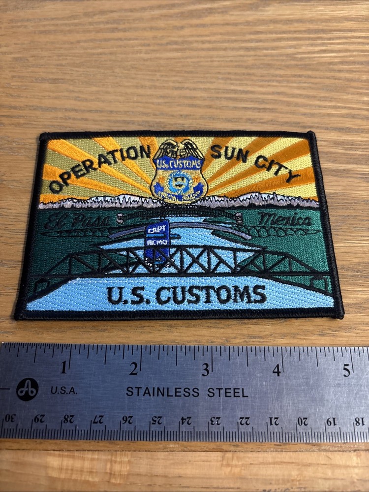 Operation Sun City El Paso Texas Mexico Patch