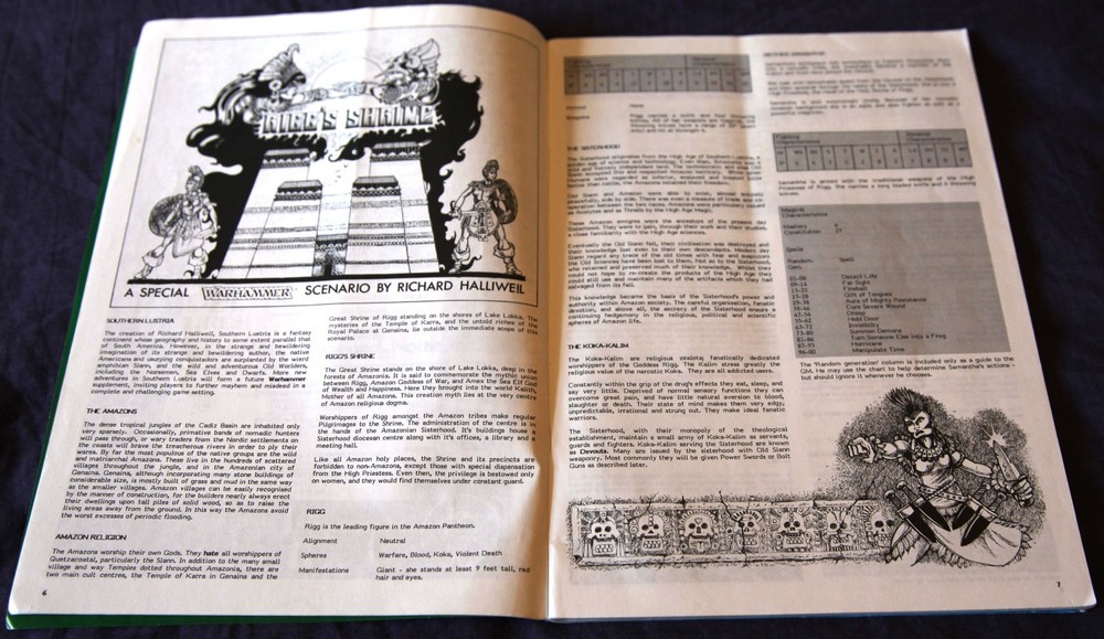 The Second Citadel Compendium, Paperback, 1984, Games Workshop, VG Condition