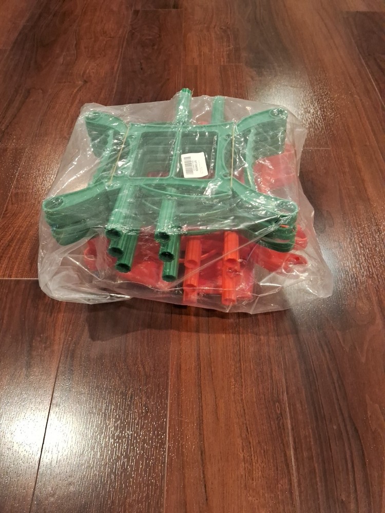 NWT 12 Pack Ruodon Christmas Light Strands Wrappable Holders w/Storage Bag