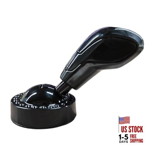 Ball-bar Car Push Starter Button Cover, Alloy Auto Engine Ignition Black