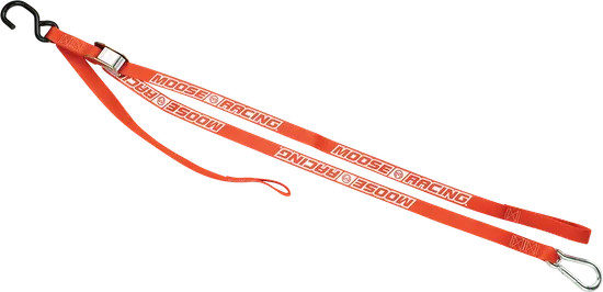 Moose Racing Orange Carabiner Tie Down Straps Scooter