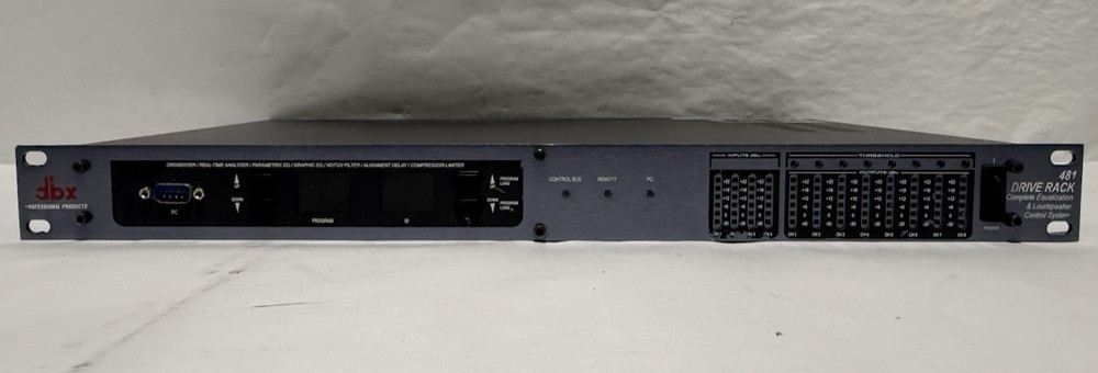 DBX DriveRack 481 Equalization & Loudspeaker Management System