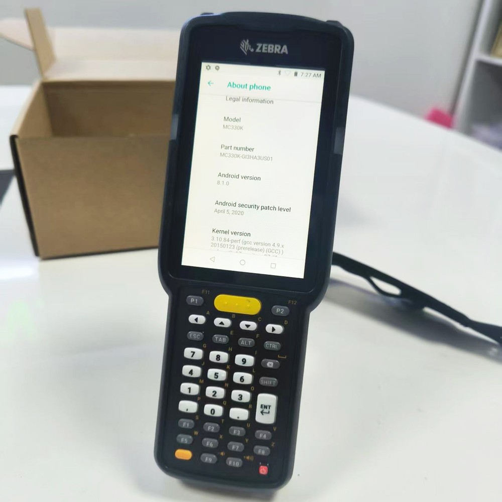 Zebra MC3300 Android GMS Mobile Computer Barcode Scanner MC330K-GI3HA3US01