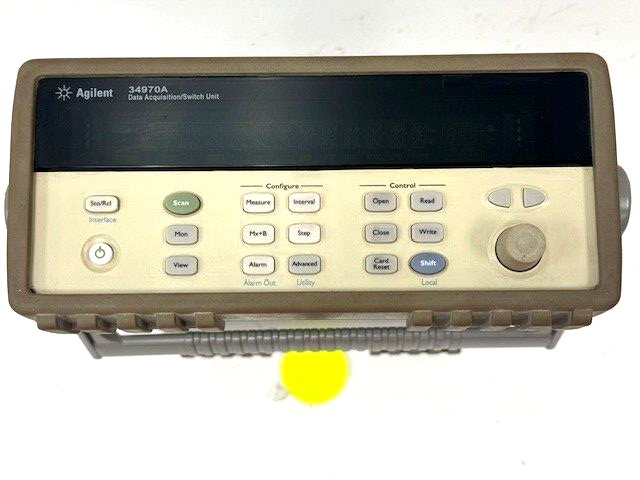 AGILENT DATA ACQUISITION/SWITCH UNIT 34970A