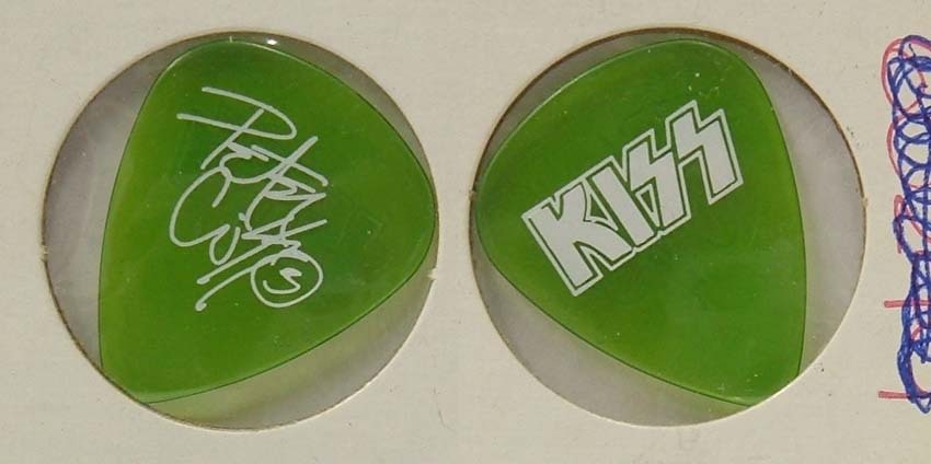 KISS - PETER CRISS - FAREWELL 2000 CONCERT TOUR GUITAR PICK