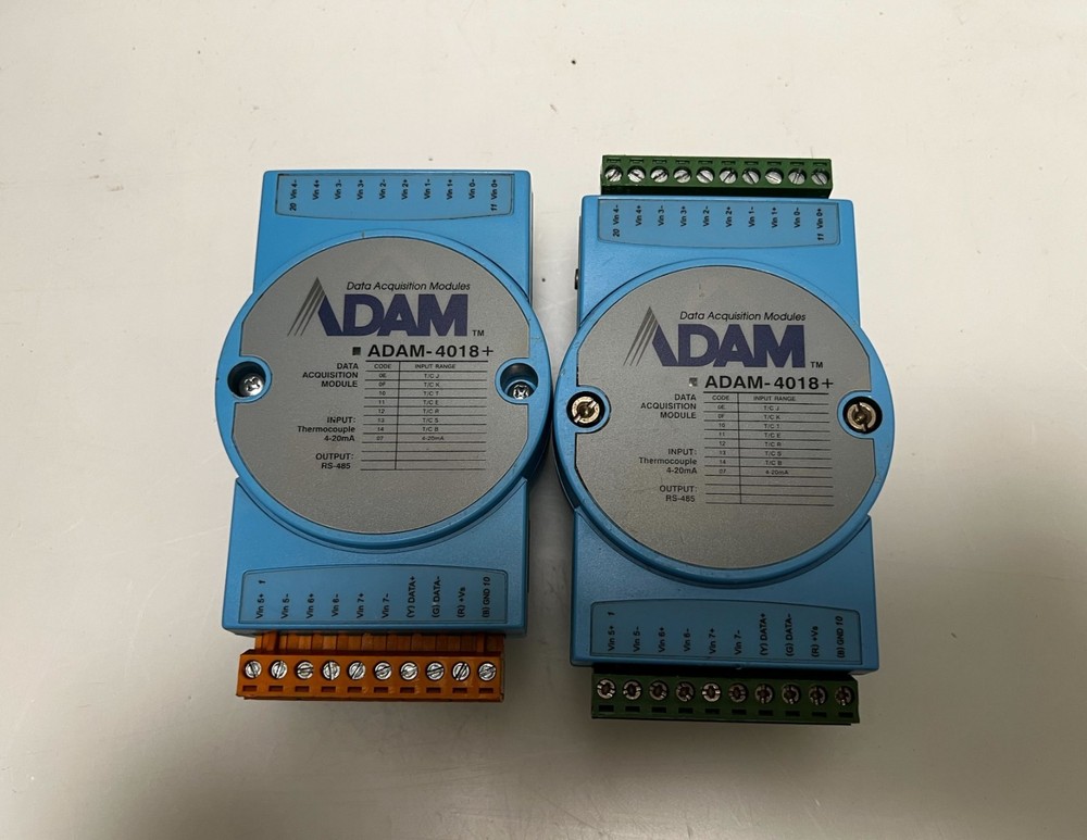 Advantech ADAM‑4018+ Data Acquisition Module | 8‑Channel Analog Input | RS‑485