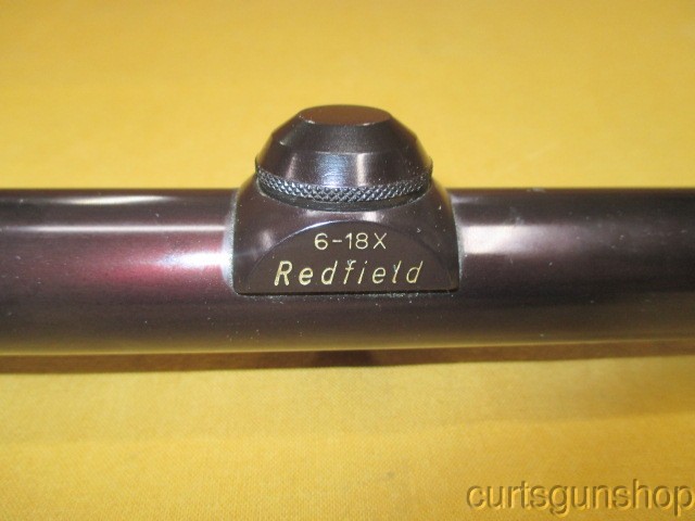 Redfield 6-18x Variable Power Rifle Scope with Adjustable Objective