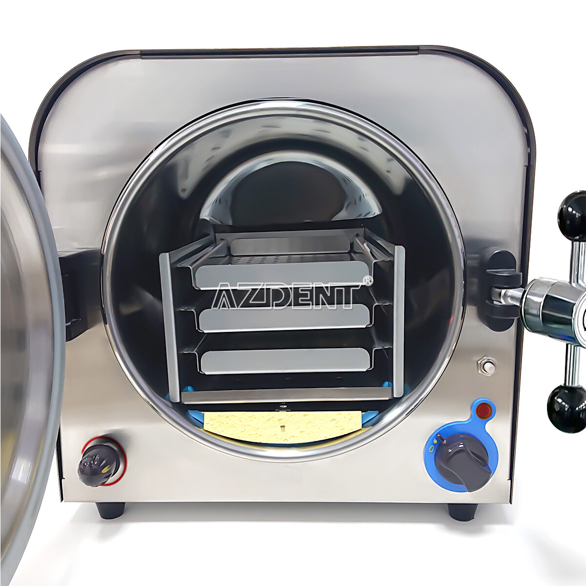 14L Esterilizador de Autoclave de Vapor Dental Equipo de Lab de Esterilización