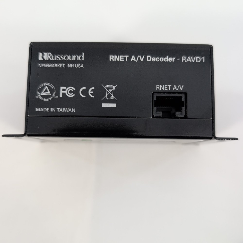 Russound RAVD1 RNET A/V Decoder w/ Power Adapter