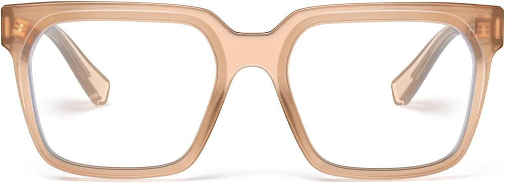 Rectangle TR90 Blue Light Blocking Glasses Computer Eyewear with Preppy Look for