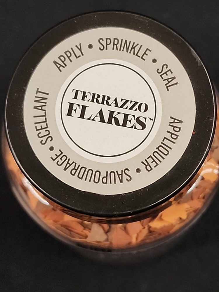 FolkArt Terrazzo Flakes 2.47oz-Terra Cotta Multi