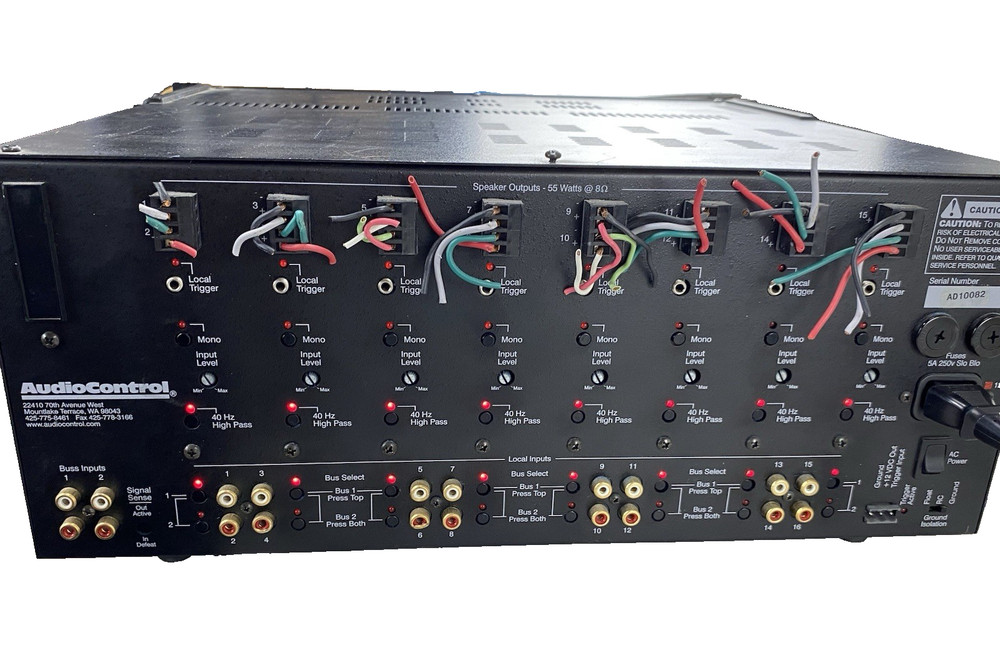 AudioControl The Architect Model 950 Multi-Zone Power Amplifier/Speaker Optimize