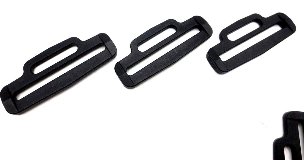 Strap Webbing Fastener For 2" & 1" Wide Straps, Durable Polyacetal