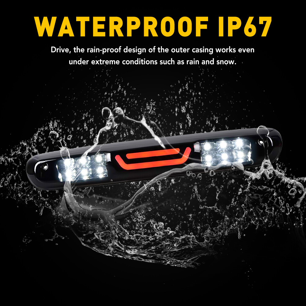 LED 3RD THIRD THIRD BRAKE LIGHT FOR Chevy Silverado 1500 2500HD 3500HD 2007-2013