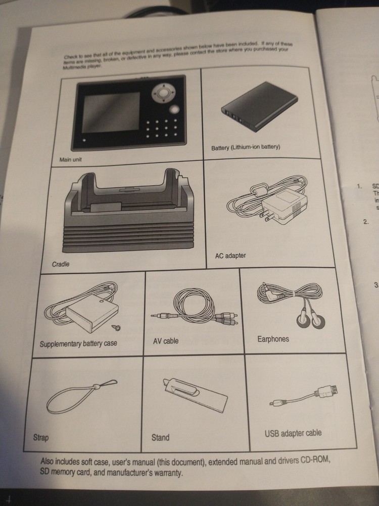 Covert Video Systems Portable digital video recorder parts missing please read