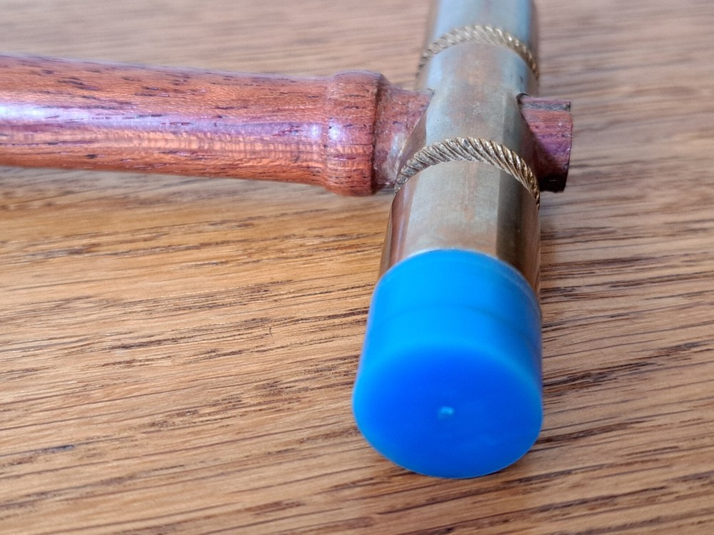 SEQUIM TOOL (USA) BRASS PLANE ADJUSTMENT HAMMER MALLET