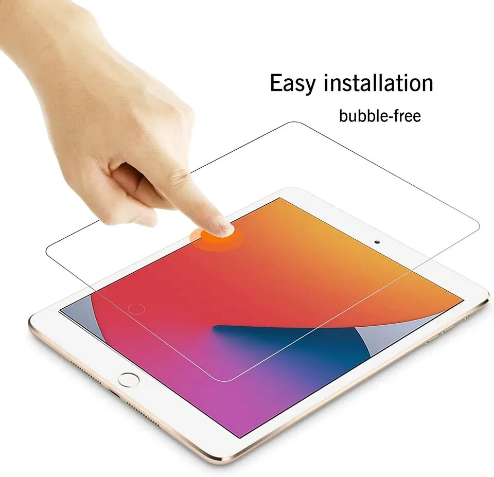 [2 Pack] Glass Screen Protector for iPad 10th Generation (10.9 inch 2022 models)