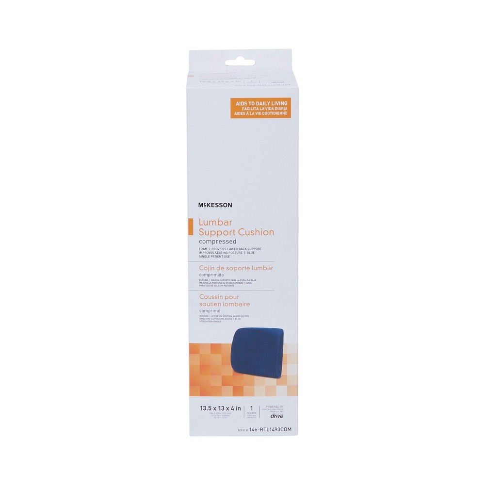 McKesson Foam Lumbar Support Cushion For General Seating Use