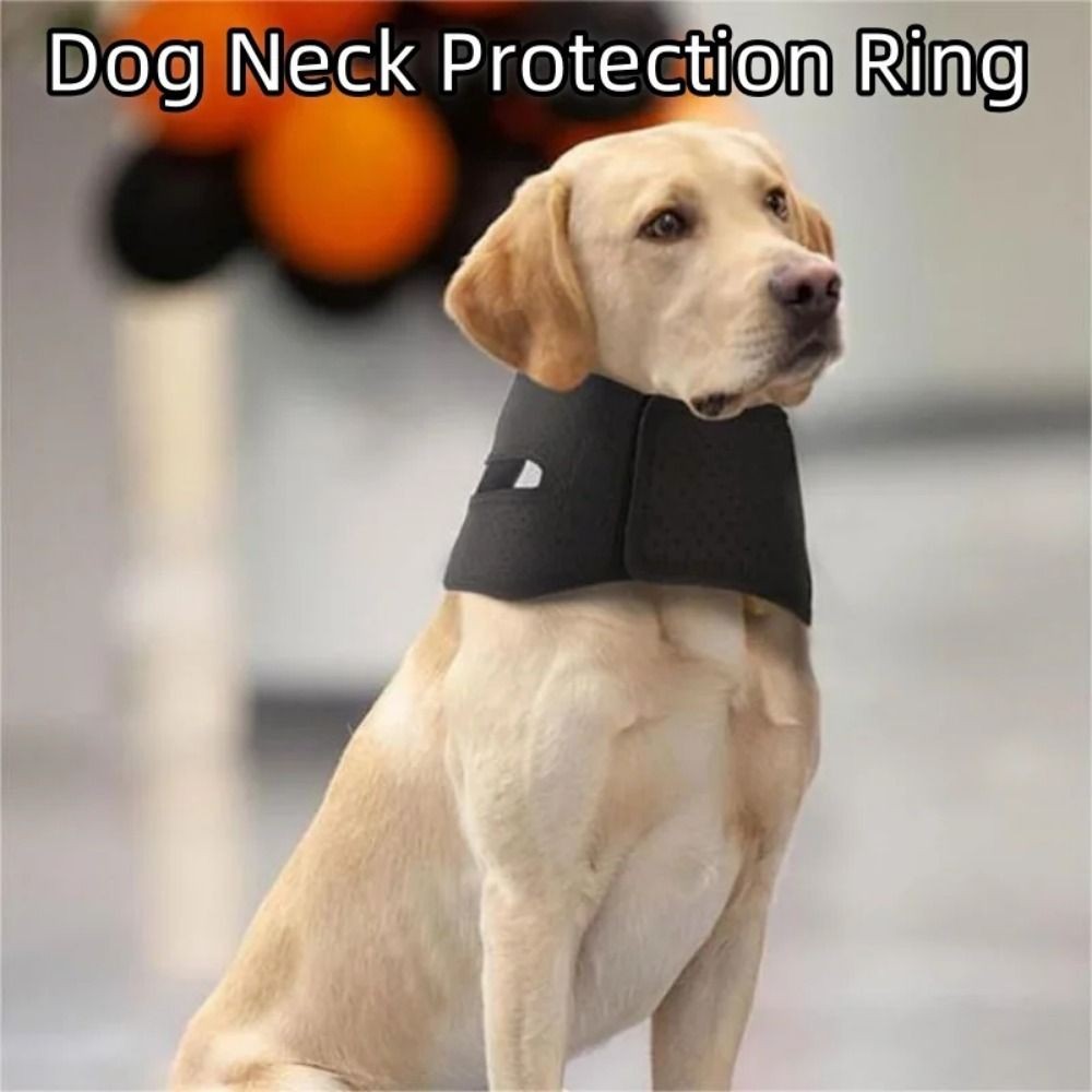 Adjustable Pet Neck Brace Breathable Neck Protection Ring  Post-Sprain